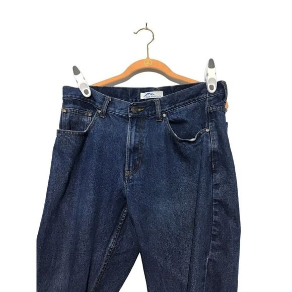 Blue High Rise Bootcut Men's Jeans 36W 30L - Picture 2 of 10